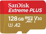 Extreme Plus, Micro-SDXC GSM Speicherkarte, 128 GB, 170 MB/s Angebot in Wittingen, Niedersachs Extreme Plus, Micro-SDXC GSM Speicherkarte, 128 GB, 170 MB/s im aktuellen Prospekt bei Saturn in Wittingen, Niedersachs