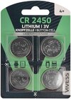 Aktuelles Lithium Knopfzellen CR2450 Angebot bei REWE in Ingolstadt ab 2,49 €