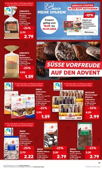 Lebkuchen im Kaufland Prospekt "Aktuelle Angebote" mit 54 Seiten (Wuppertal)