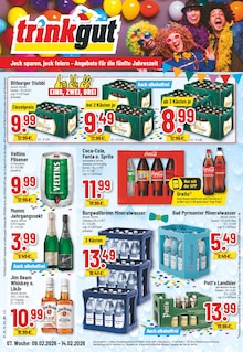 Bitburger im Trinkgut Prospekt "Aktuelle Angebote" mit 18 Seiten (Hamm)