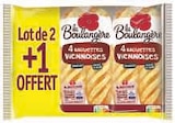 BAGUETTES VIENNOISES FENDUES - LA BOULANGERE en promo chez Super U Romans-sur-Isère à 2,94 €