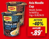 Asia Noodle Cup Angebote von Maggi bei Lidl Regensburg für 0,89 €