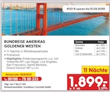 RUNDREISE AMERIKAS GOLDENER WESTEN Angebote von trendtours Touristik GmbH bei Netto Marken-Discount Bonn für 1.899,00 €