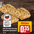 Aktuelles Das herzhaft-kernige Kürbiskernbrötchen Angebot bei REWE in Heidelberg ab 0,35 €