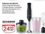Stabmixer-Set SM3763 im Angebot bei GLOBUS in Weimar Stabmixer-Set SM3763 Angebote von SEVERIN bei GLOBUS Weimar für 24,99 €