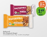 Aktuelles Bio-Flapjack Riegel Berry & Cashew Angebot bei tegut in Stuttgart ab 1,49 €