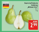 Aktuelle Birnen Angebote bei Marktkauf in Leipzig Aktuelles Bayerische/Fränkische Tafelbirnen Williams Christ Angebot bei Marktkauf in Leipzig ab 2,99 €