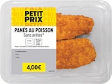 Poissons Panés - PETIT PRIX en promo à 3,20 € chez Intermarché Super Poissons Panés - PETIT PRIX dans le catalogue Intermarché Super