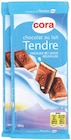 Tablette de chocolat au lait Tendre - Cora dans le catalogue Supermarchés Match