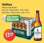 Aktuelle Veltins Angebote bei Getränke Hoffmann in Remscheid Aktuelles Pilsener Angebot bei Getränke Hoffmann in Remscheid ab 13,99 €