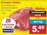 Schweine-Nacken für 5,49 € bei Netto Marken-Discount im Angebot Schweine-Nacken im aktuellen Netto Marken-Discount Prospekt