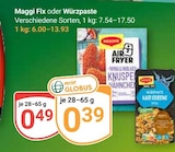 Fix Angebote von Maggi bei GLOBUS Kaiserslautern für 0,39 €