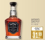 Single Barrel im Angebot bei Marktkauf in Nürtingen Single Barrel Angebote von Jack Daniel's bei Marktkauf Nürtingen für 31,99 €