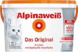 Aktuelle Farbe Angebote bei Globus-Baumarkt in Reutlingen Aktuelles Alpinaweiß - Das Original Angebot bei Globus-Baumarkt in Reutlingen ab 39,99 €