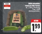 EDEKA Oelsnitz - Fränkische Mini-Gurken Angebot im Prospekt Fränkische Mini-Gurken bei EDEKA im Oelsnitz Prospekt für 1,99 €