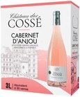 AOP Cabernet d'Anjou Rosé - CHÂTEAU DES COSSÉ en promo chez Intermarché Hyper AOP Cabernet d'Anjou Rosé - CHÂTEAU DES COSSÉ dans le catalogue Intermarché Hyper