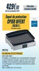 Plancha électrique - ENO en promo chez Proxi Confort Nantes à 429,90 €