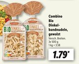 Bio Dinkelbandnudeln Angebot im aktuellen Lidl Prospekt Bio Dinkelbandnudeln Angebot im Lidl Prospekt für 1,79 €