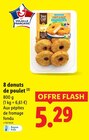 8 donuts de poulet - Toque du Chef en promo chez Lidl Dunkerque à 5,29 €