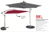 Parasol excentré rond 3m - Super U à Angers Parasol excentré rond 3m en promo chez Super U Angers à 59,99 €