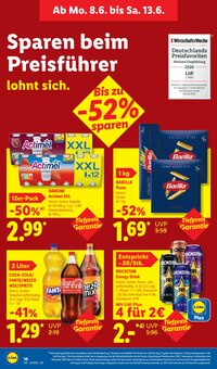 Coca Cola im Lidl Prospekt "LIDL LOHNT SICH" mit 77 Seiten (Halberstadt)