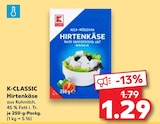 Hirtenkäse von K-CLASSIC im aktuellen Kaufland Prospekt