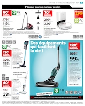 Aspirateur Angebote im Prospekt "PRÉPAREZ LA RENTRÉE EN MAÎTRISANT VOTRE BUDGET !" von Carrefour auf Seite 9