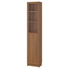 IKEA Burgwedel - Bücherregal mit Paneel-/Vitrtür braun Nussbaumnachbildung Angebot im Prospekt Bücherregal mit Paneel-/Vitrtür braun Nussbaumnachbildung bei IKEA im Burgwedel Prospekt für 89,99 €