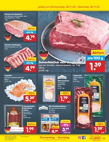 Schweinefleisch im aktuellen Netto Marken-Discount Prospekt (Jena) Schweinefleisch im Netto Marken-Discount Prospekt "Aktuelle Angebote" mit 63 Seiten (Jena)