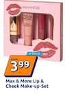 Lip & Cheek Make-up-Set im Angebot bei Action in Oldenburg Lip & Cheek Make-up-Set Angebote von Max & More bei Action Oldenburg für 3,99 €