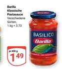 Klassische Pastasauce im Angebot bei GLOBUS in Worms Klassische Pastasauce Angebote von Barilla bei GLOBUS Worms für 1,49 €