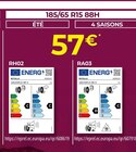 Promo Pneus été RH02 ou 4 saisons RA03 à 57,00 € dans le catalogue Euromaster à St Ferreol le Lac