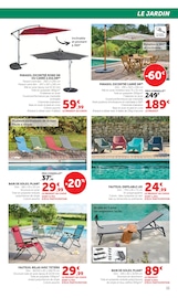 Parasol en promo dans le catalogue Super U à la page 11