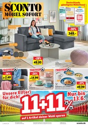 Aktueller Sconto SB Möbel & Einrichtung Prospekt in Radebeul und Umgebung, "MÖBEL SOFORT" mit 8 Seiten, 10.06.2026 - 14.07.2026