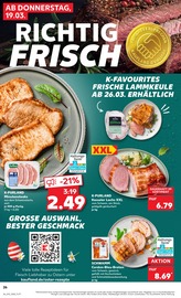 Kassler im Kaufland Prospekt in Osnabrück Aktueller Kaufland Prospekt mit Kassler, "KNÜLLER", Seite 42