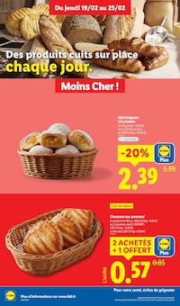 Promotion Fruits surgelés dans le prospectus Lidl, valable du 19/02/2026 au 25/02/2026 Promo Fruits surgelés dans le catalogue Lidl du moment à la page 8
