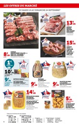 Prix et réduction Côte D'agneau dans le prospectus U Express en cours Offre Côte D'agneau dans le catalogue U Express du moment à la page 6