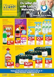 Netto Marken-Discount Prospekt für Lahnau mit 2 Seiten Netto Marken-Discount Prospekt für Lahnau: "DER ORT, AN DEM DU IMMER AUSGEZEICHNETE PREISE FINDEST.", 2 Seiten, 13.07.2026 - 18.07.2026