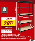 Schwerlastregal 'S' im toom Baumarkt Prospekt Schwerlastregal 'S' von Schulte Regalwelt im aktuellen toom Baumarkt Prospekt für 29,99 €