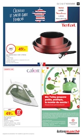 Tefal Angebote im Prospekt "-60% DE REMISE IMMÉDIATE SUR LE 2ÈME SUR UNE SÉLECTION DE PRODUITS" von Intermarché auf Seite 53