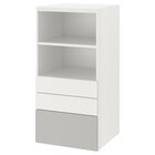 Regal weiß grau/3 Schubladen im Angebot bei IKEA in Hildesheim Regal weiß grau/3 Schubladen Angebote von SMÅSTAD / PLATSA bei IKEA Hildesheim für 148,00 €