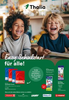 Schulbedarf im aktuellen Thalia Prospekt (Saarbrücken) Schulbedarf im Thalia Prospekt "Easy Schulstart für alle!" mit 28 Seiten (Saarbrücken)