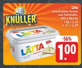 Lätta im Angebot bei EDEKA in Jena Lätta Angebote von Lätta bei EDEKA Jena für 1,00 €