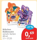 Schaumbad Glurak von Bübchen im aktuellen budni Prospekt