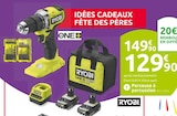 Perceuse à percussion - RYOBI - Mr. Bricolage à Choisy-le-Roi Perceuse à percussion - RYOBI en promo chez Mr. Bricolage Choisy-le-Roi à 129,90 €