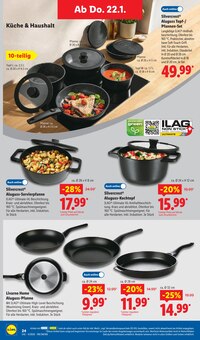 Pfanne im Lidl Prospekt "LIDL LOHNT SICH" mit 63 Seiten (Aachen)