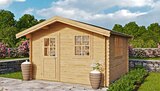 Aktuelle Gartenhaus Angebote bei Hagebaumarkt in Duisburg Aktuelles Blockbohlenhaus „Spree“ Angebot bei Hagebaumarkt in Duisburg ab 1.299,00 €