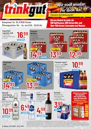 Aktueller Trinkgut Discounter Prospekt für Füssen 15.12.2025 - 20.12.2025 Trinkgut Prospekt für Füssen mit 4 Seiten