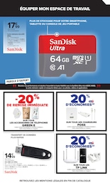 Offre Clé Usb dans le catalogue Carrefour du moment à la page 17