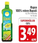 EDEKA - 100% reines Rapsöl Angebot im Prospekt 100% reines Rapsöl bei EDEKA im Prospekt "" für 3,49 €
